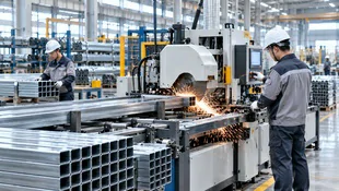 Joyings metal tube cutting production process