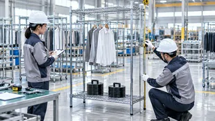 Joyings quality inspection for metal storage products