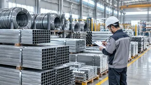Joyings raw material inspection for metal storage products